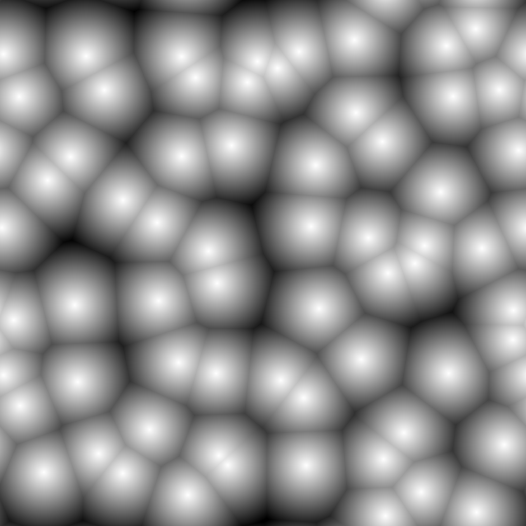 Seamless Worley Cellular Noise Texture — free seamless height texture, 1024×1024